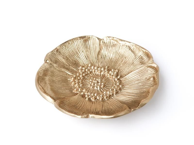 Brass Plate / Poppy