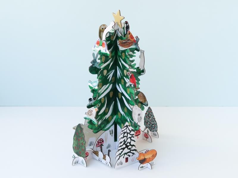 Christmas Tree Advent Calendar