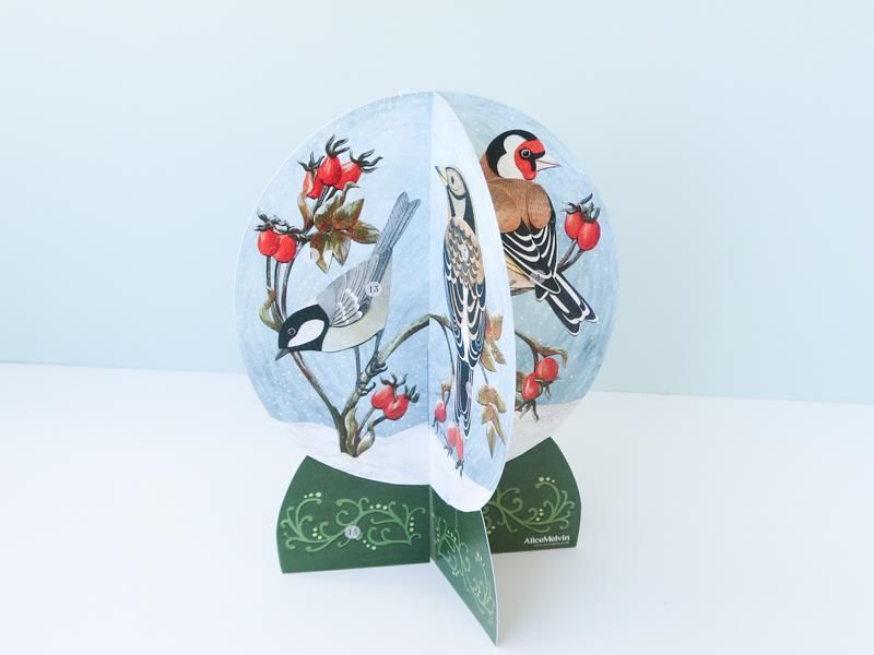 Snow Globe Advent Calendar by Alice Melvin