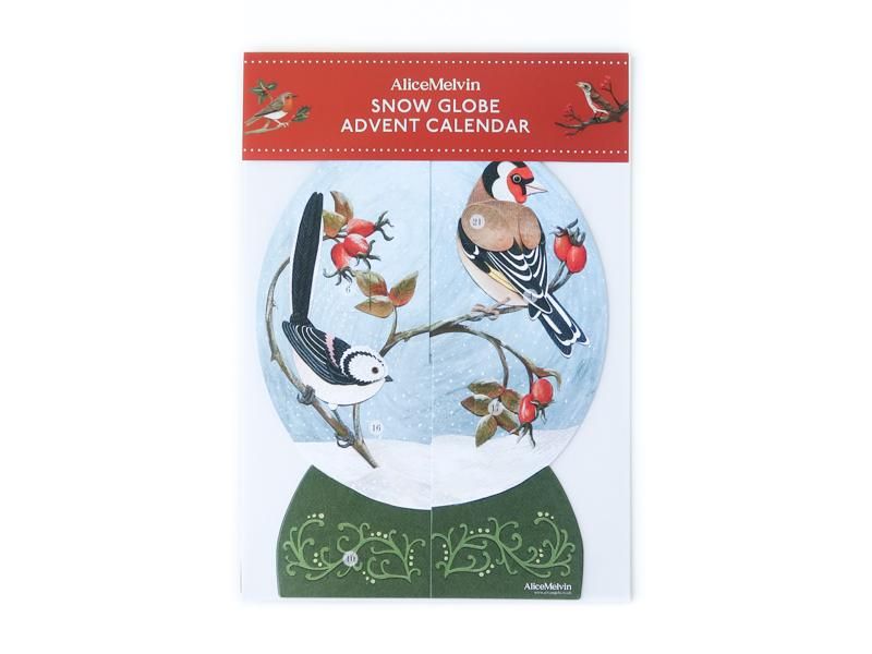 Snow Globe Advent Calendar by Alice Melvin