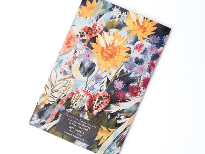 Mark Hearld Notebook / Sunflowers and Michaelmas Daisies