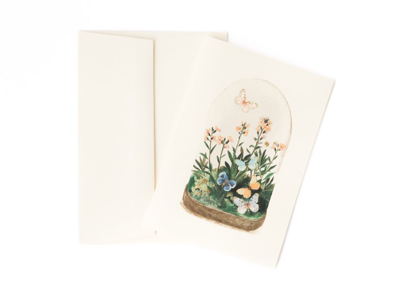 Butterfly Dome Card