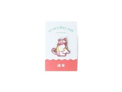 Everyday Cat 'Sitting' Enamel Pin