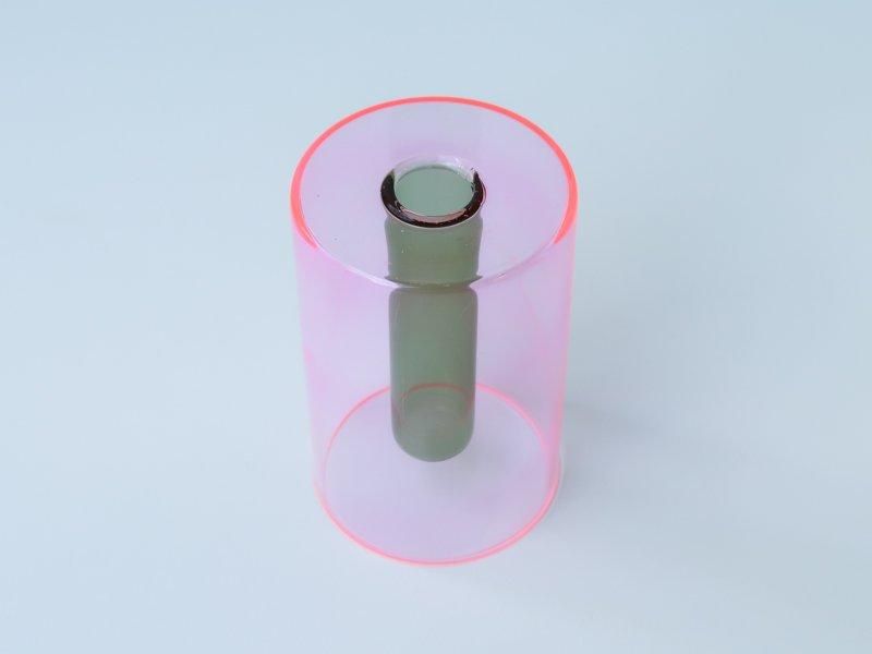 Reversible Vase / Pink&Green