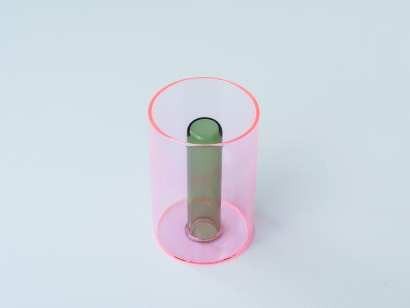 Reversible Vase / Pink&Green
