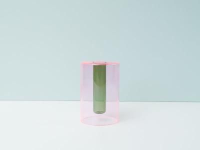 Reversible Vase / Pink&Green