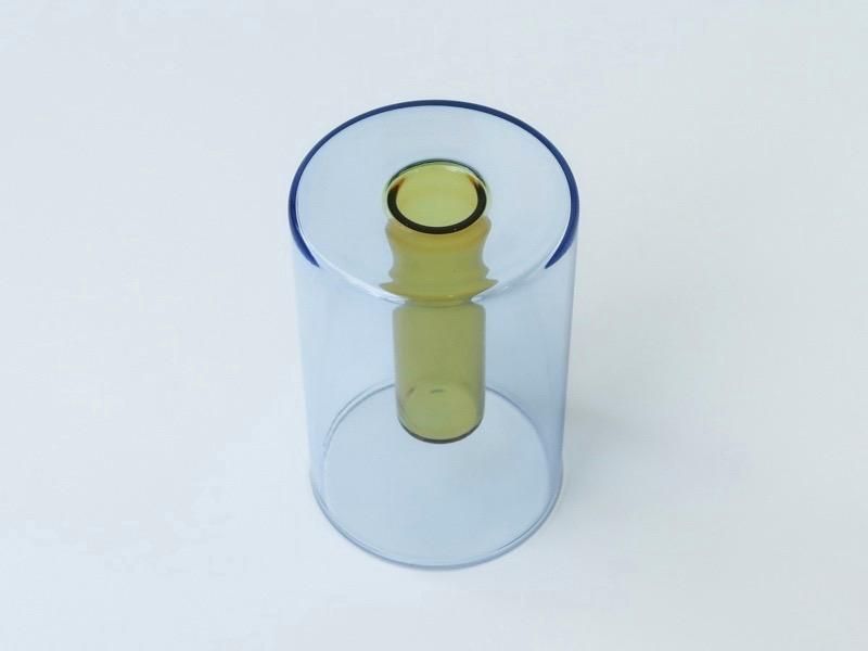 Reversible Vase / Blue&Yellow