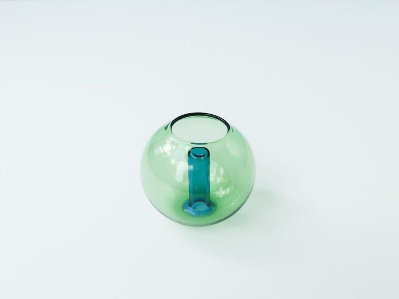 Mini Bubble Vase / Green&Blue