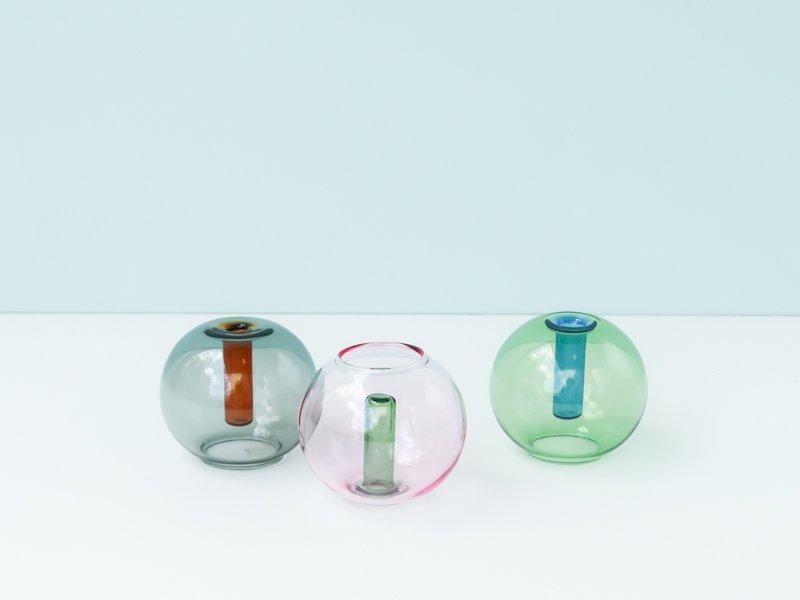 Mini Bubble Vase / Green&Blue