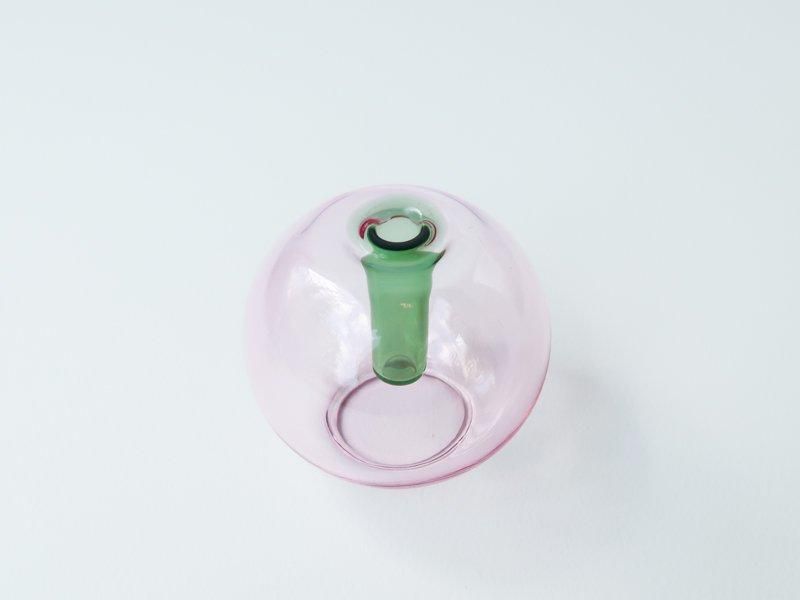 Mini Bubble Vase / Pink&Green