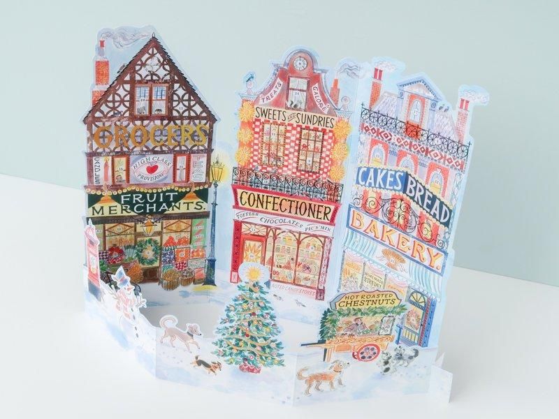 High Street Advent Calendar by Emily Sutton