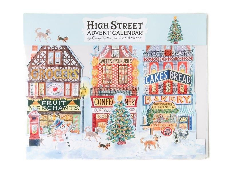 High Street Advent Calendar by Emily Sutton