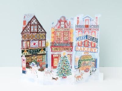 High Street Advent Calendar by Emily Sutton