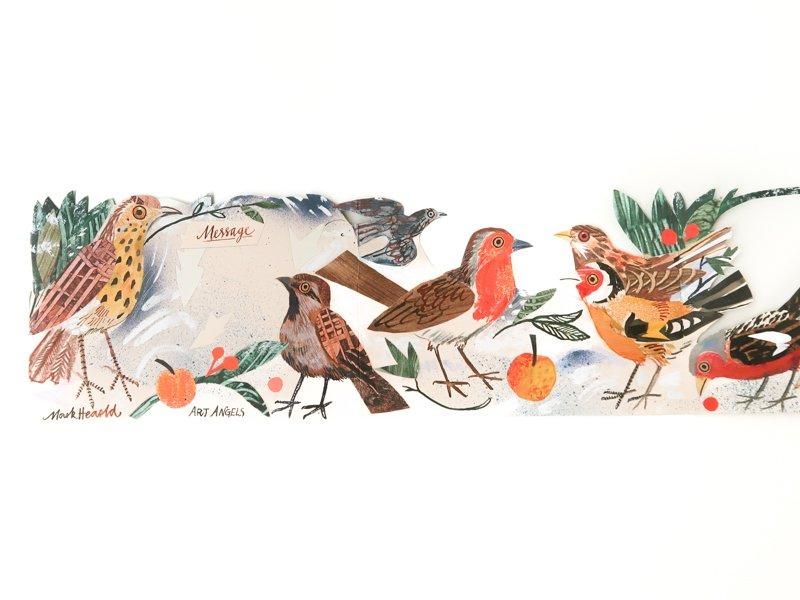 Winter Feast Card by Mark Hearld