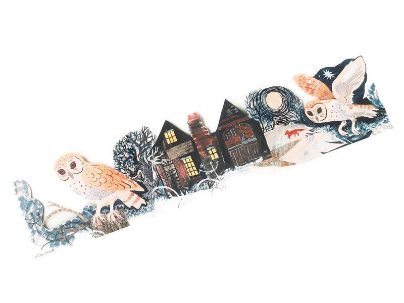 Silent Flight Card by Mark Hearld