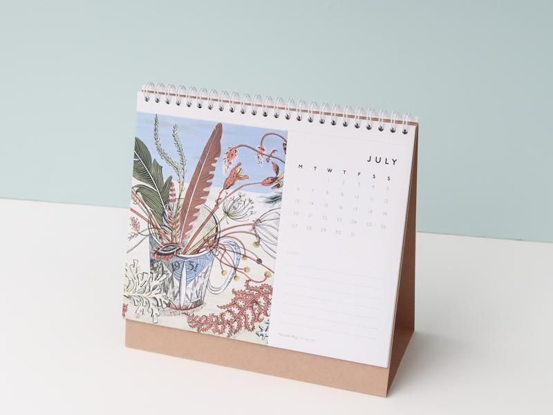 2026 Angie Lewin Desk Calendar 