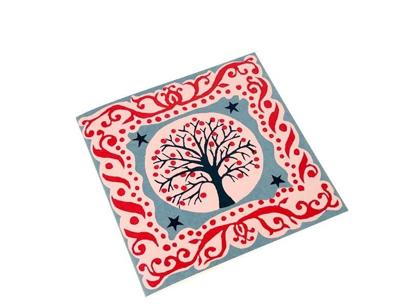 Square Card Trees and Stars