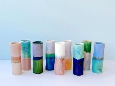 大きめびいどろ　栓付き　花器 Living - NORR KYOTO