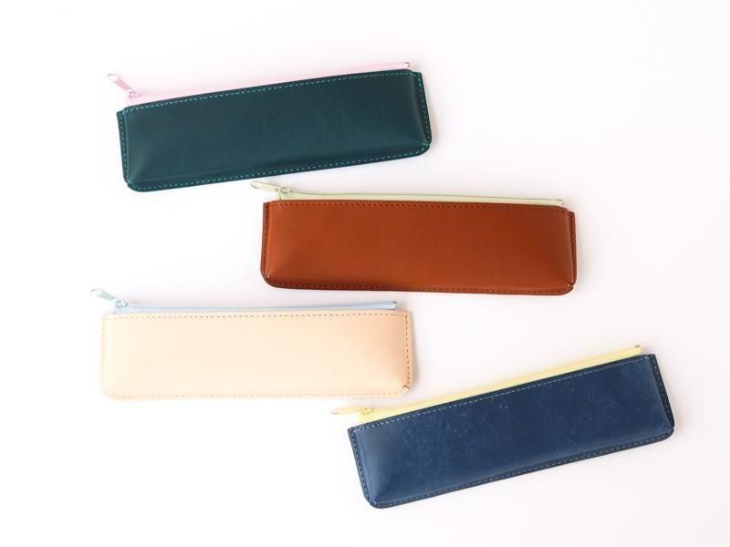 Pen Case / Brushed Blue