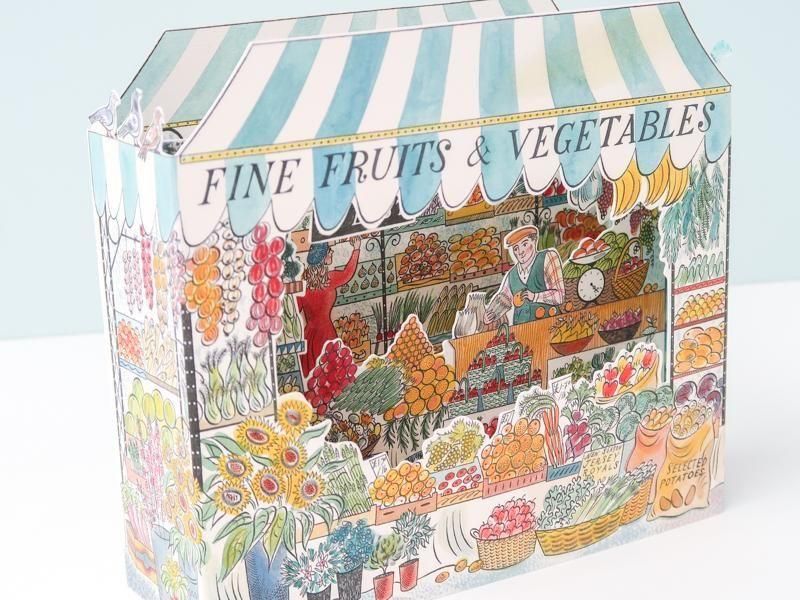 Fine Fruits & Vegetables Card by Emily Sutton