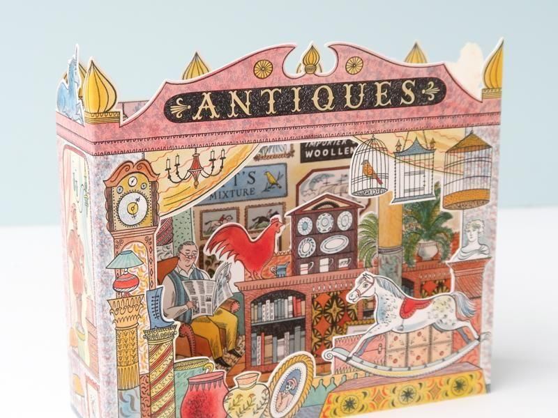 Antiques Shop by Emily Sutton