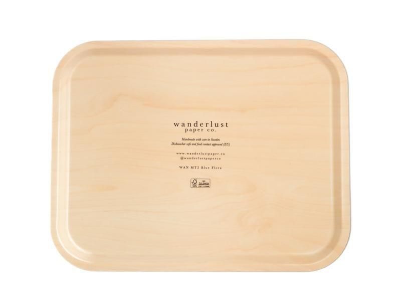 Tray / Blue Flora