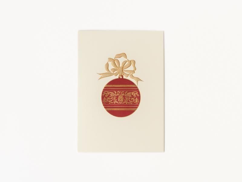 Moser Christmas Ornament Card