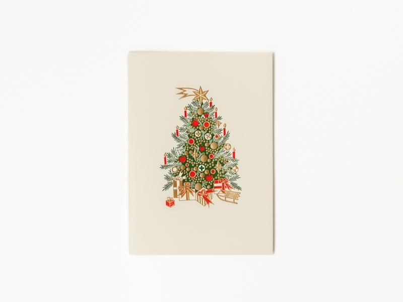 Christmas Tree with Gifts Card