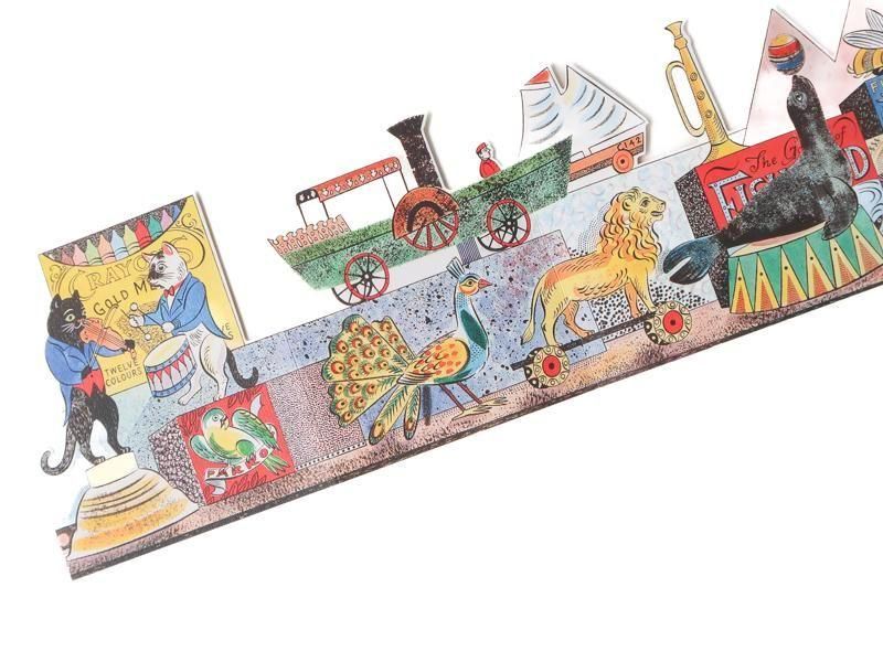 Tin Toys - Cats Card by Emily Sutton