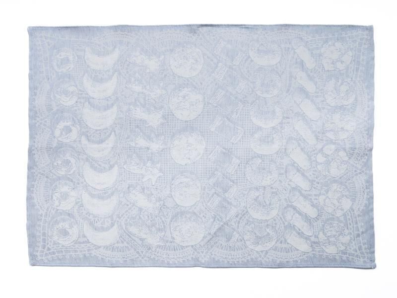 Tea Towel / Cookies (Blue Fog)