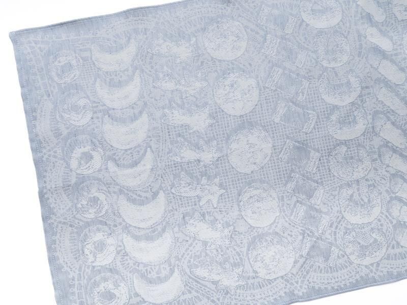 Tea Towel / Cookies (Blue Fog)