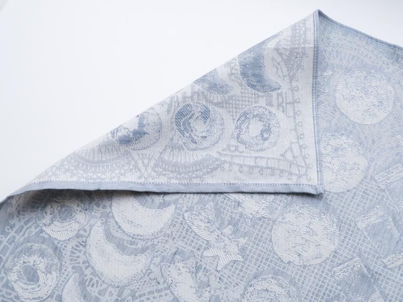 Tea Towel / Cookies (Blue Fog)