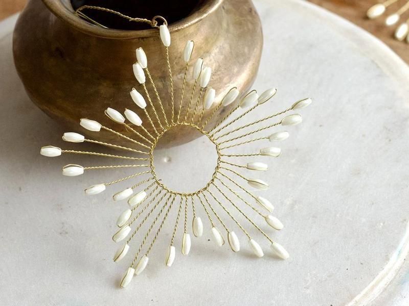 Pearl Star Ornament