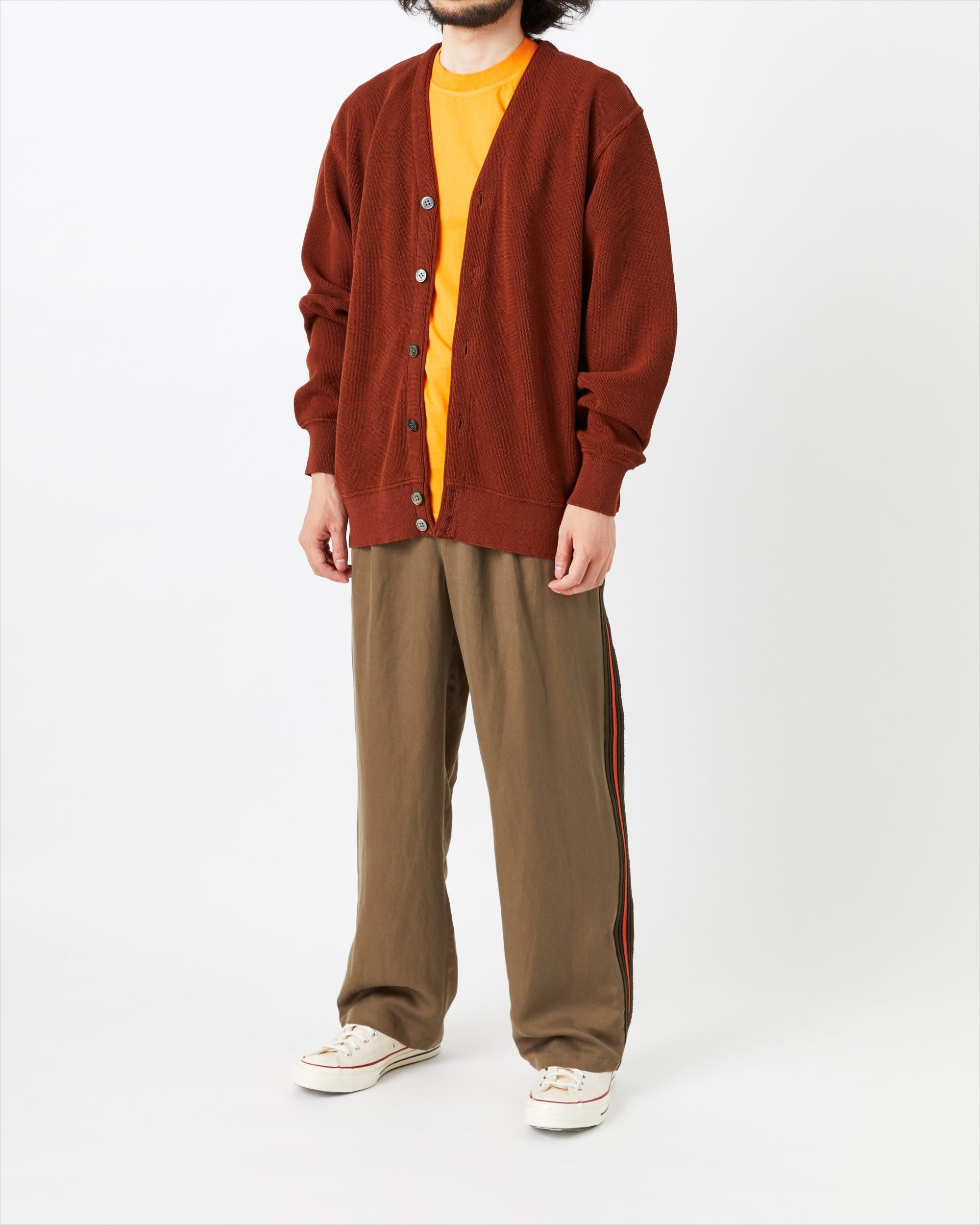 DEADSTOCK YARN】GIMA COTTON CARDIGAN - Yonetomi STORE ONLINE