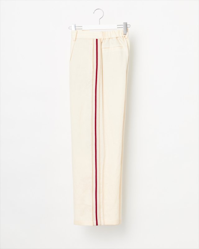 KNIT SIDELINE LINEN MIX PANTS