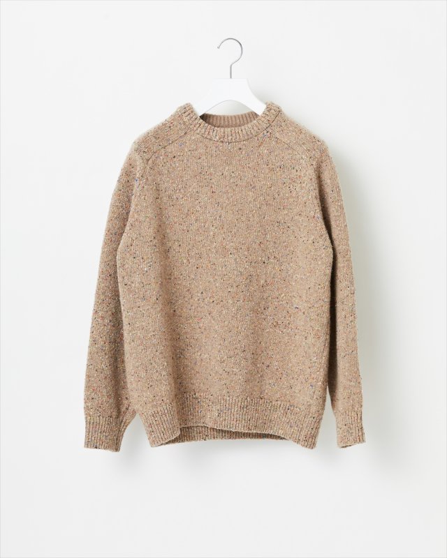 COLOR NEP KNIT SWEATER