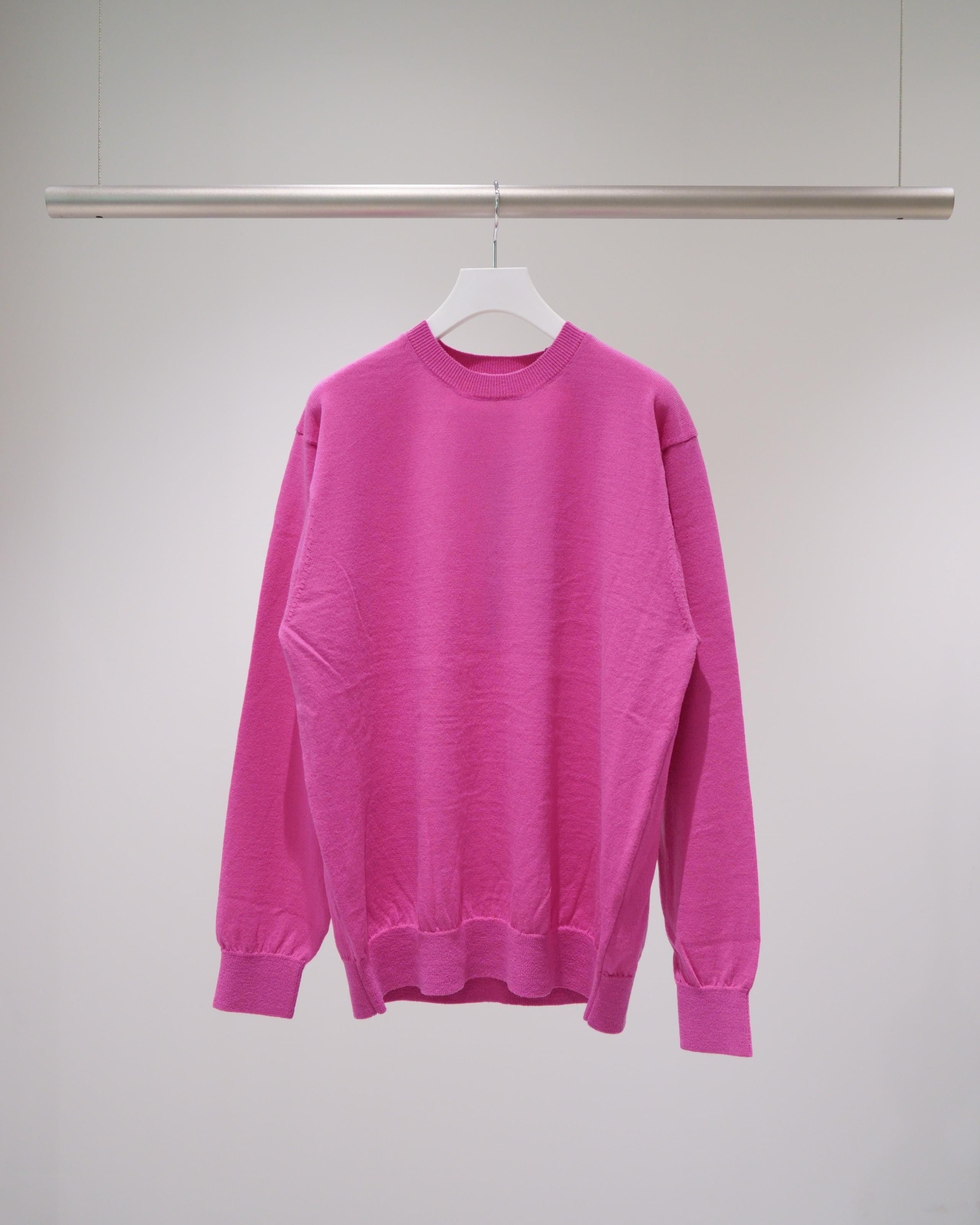 4SEASONS WOOL KNIT LONG SLEEVE PULLOVER - Yonetomi STORE 4SEASONS WOOL KNIT LONG SLEEVE PULLOVER - Yonetomi STORE