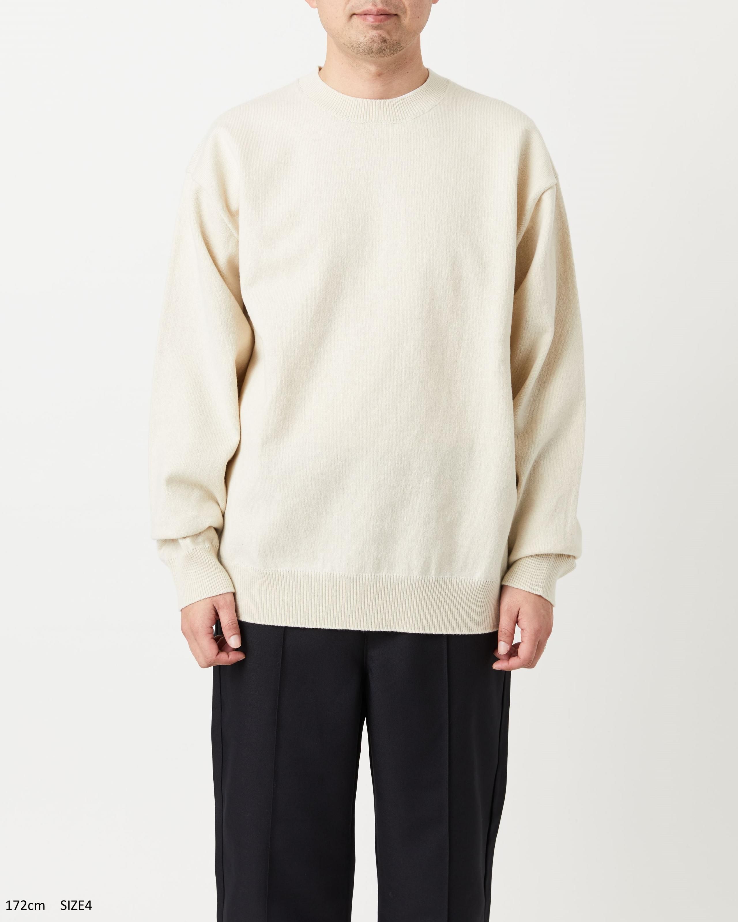 RIGID CASHMERE KNIT SWEATER   Yonetomi STORE ONLINE｜ヨネトミ