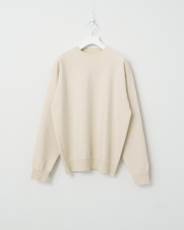 RIGID CASHMERE SWEATER Crew Neck Pullover - RAW