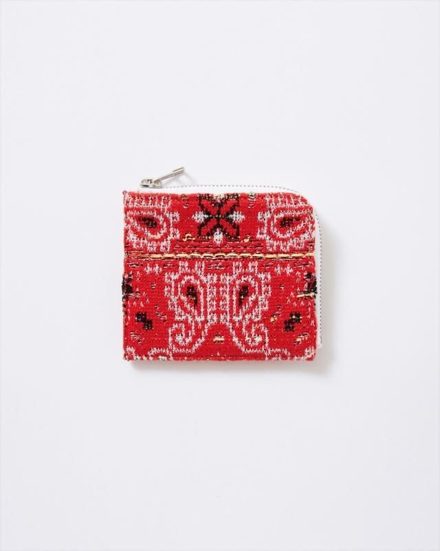 KNIT TWEED - WALLET LARGE COOHEM TWEED - Yonetomi STORE
