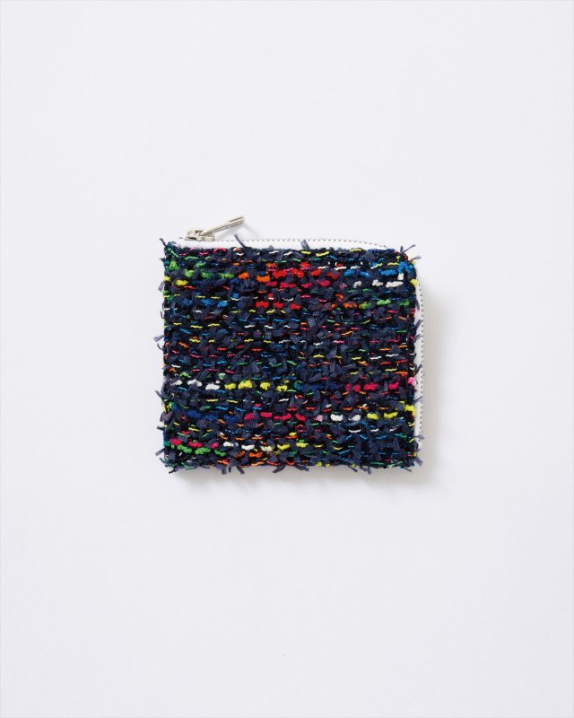 KNIT TWEED WALLET MEDIUM - COOHEM TWEED