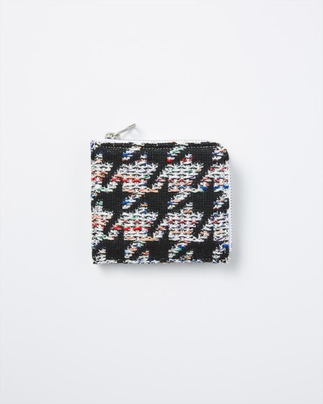 KNIT TWEED - WALLET LARGE COOHEM TWEED - Yonetomi STORE