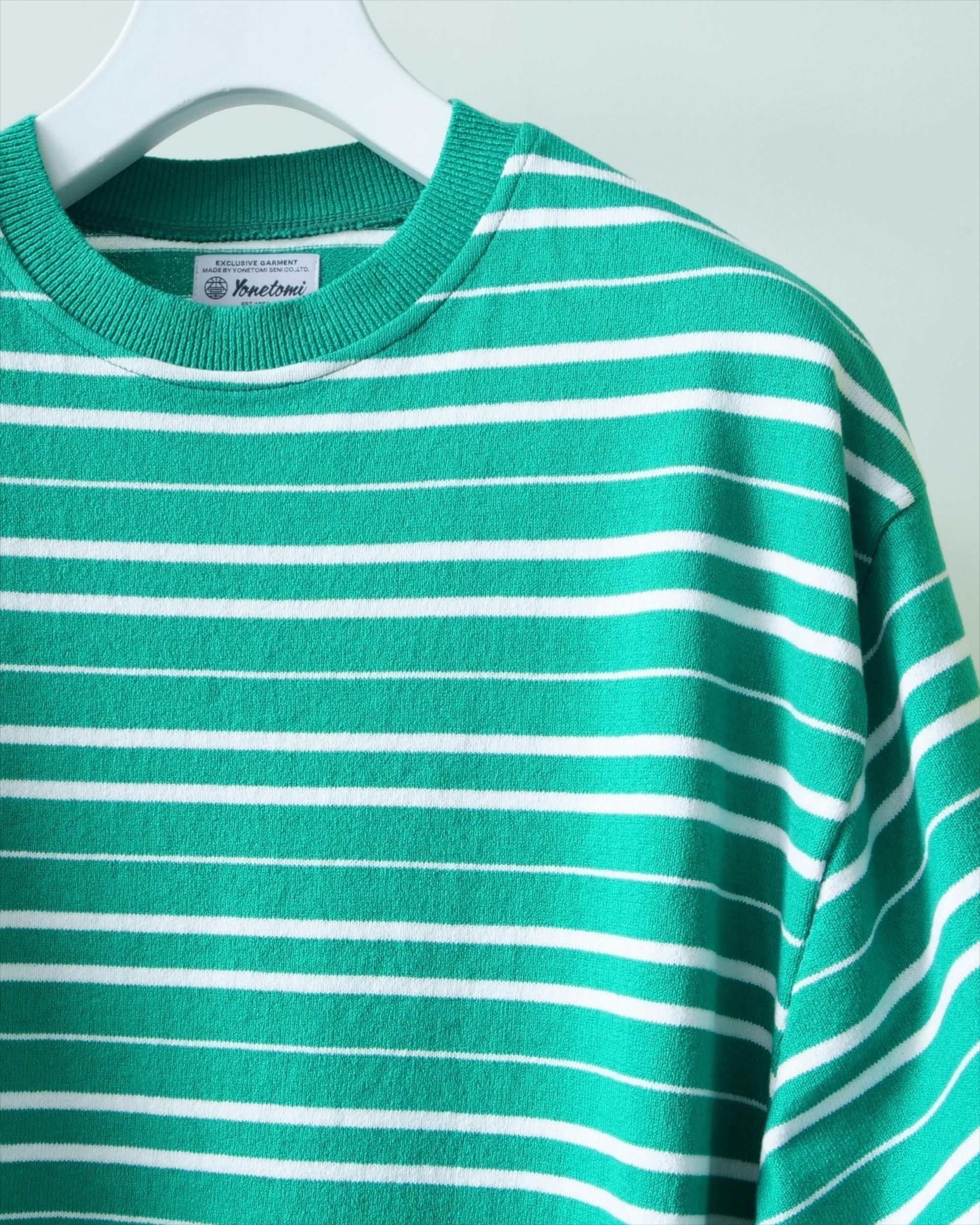 LIGHT WAVE COTTON KNIT PULLOVER - Yonetomi STORE ONLINE｜ヨネトミ