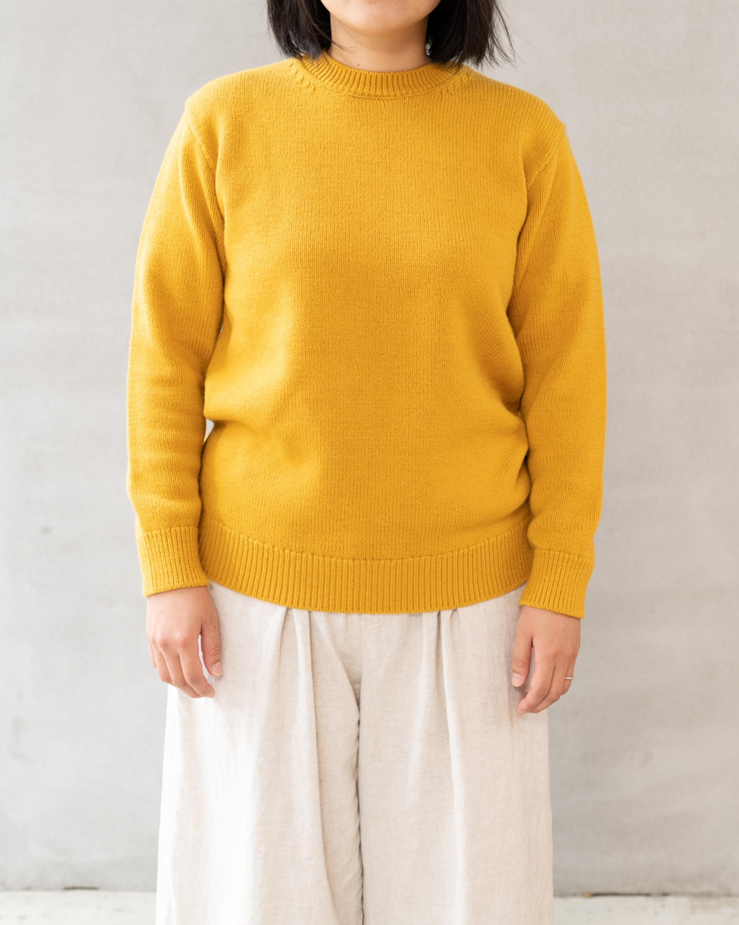 Yonetomi／A SWEATER IS ORDINARY. Pullover A1 : A SWEATER IS ORDINARY. Pullover - YELLOW - Yonetomi