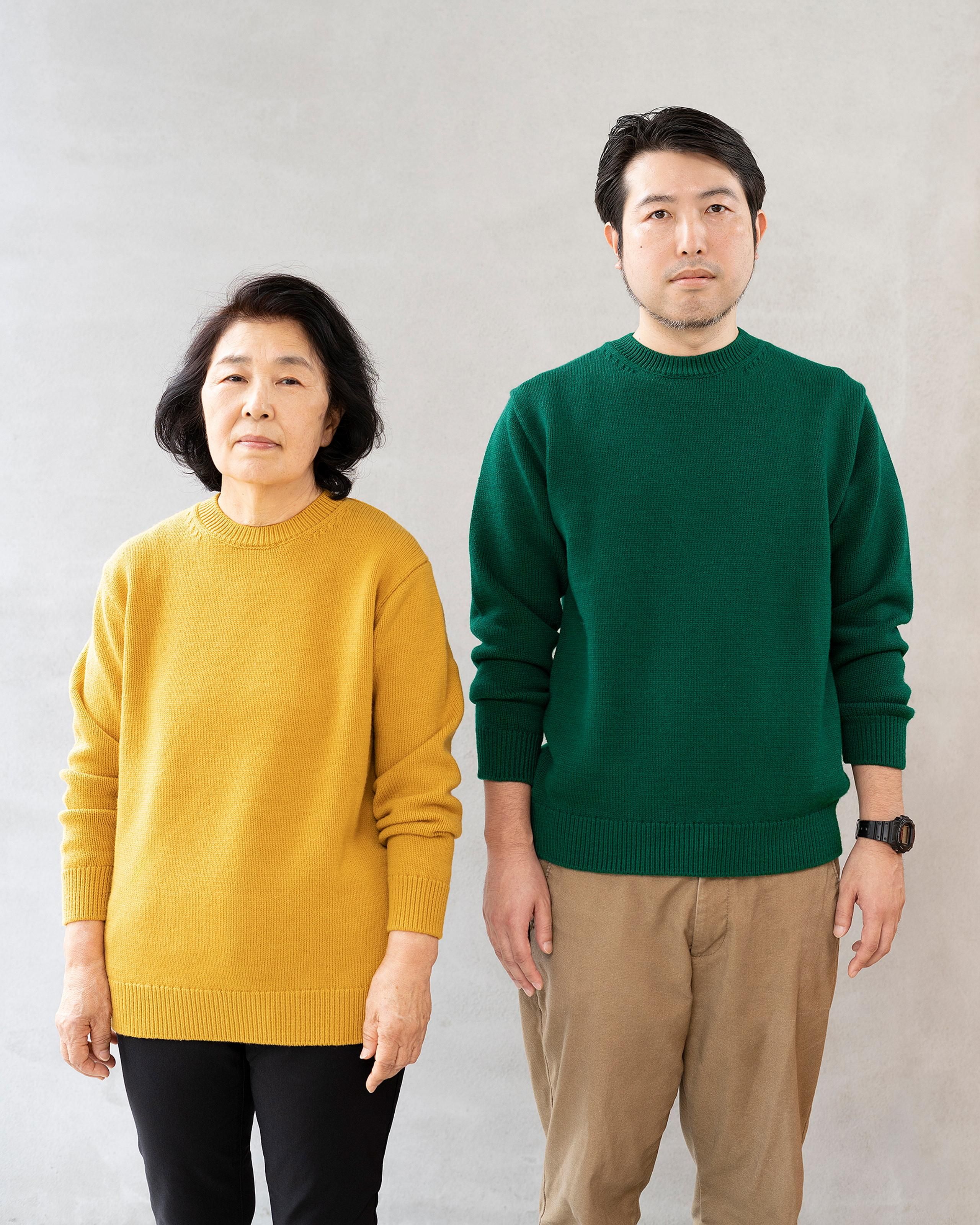 Yonetomi／A SWEATER IS ORDINARY. Pullover A1 : A SWEATER IS ORDINARY. Pullover - YELLOW - Yonetomi