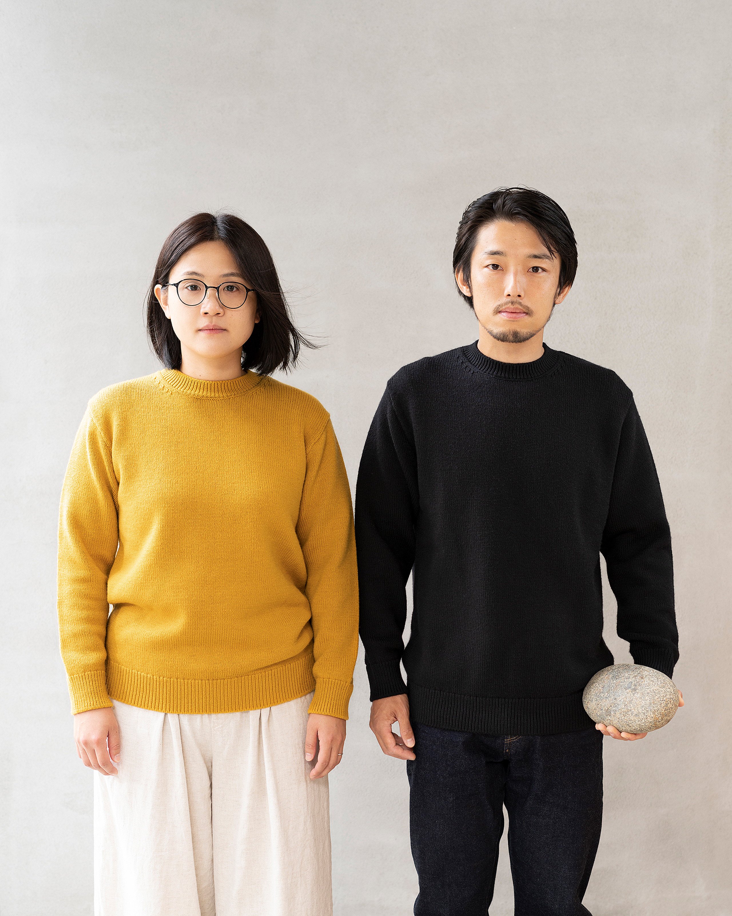 A1 : A SWEATER IS ORDINARY. - NAVY - Yonetomi STORE ONLINE