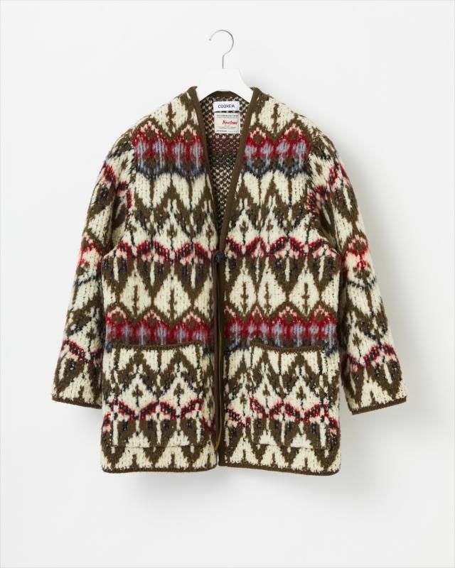 WINTER JACQUARD COAT