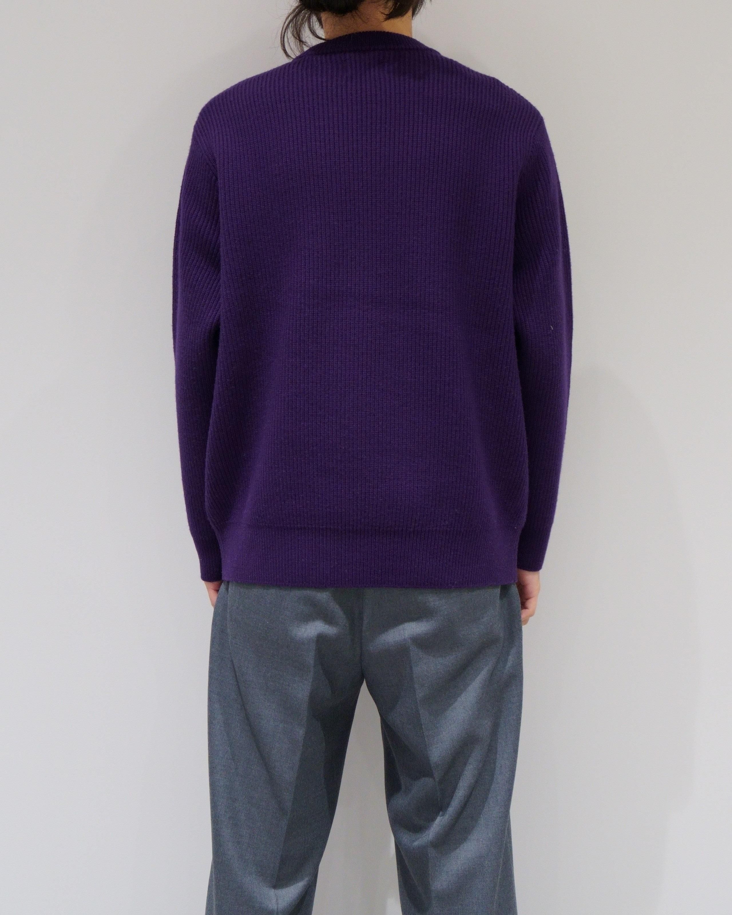 トップス Yonetomi EXTRA FINE WOOL RIB KNIT P/O 170720611_o3.jpg?
