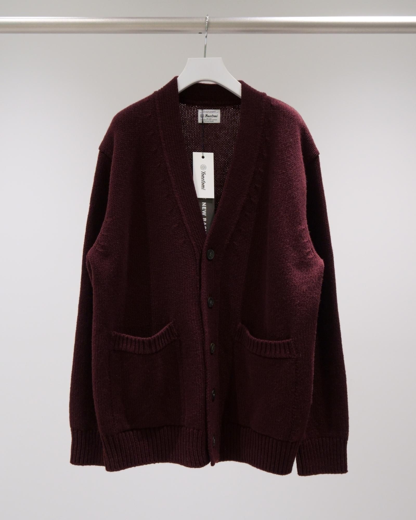 SOFT LAMB WOOL KNIT CARDIGAN - Yonetomi STORE ONLINE｜ヨネトミストアオンライン