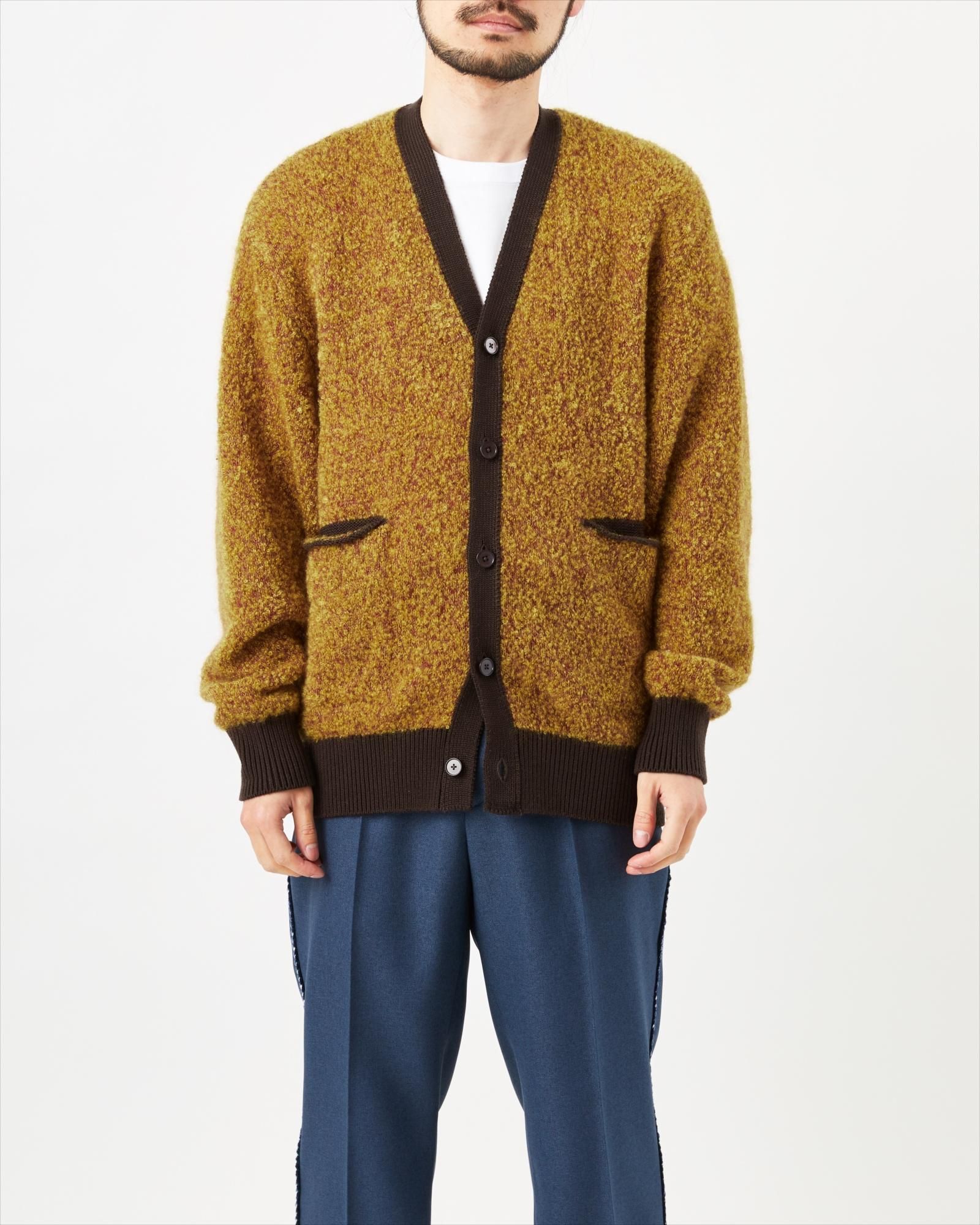 TWOMUCH カーディガン　MIX COLOR MIX LOOP KNIT CARDIGAN - Yonetomi STORE ONLINE｜ヨネ